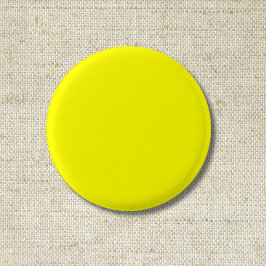 Neon Gult Solid Färg | Klassisk Knapp