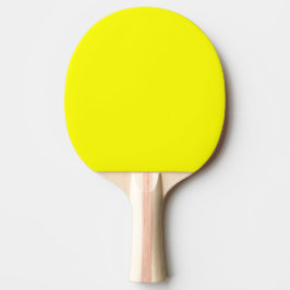Neon Gult Solid Färg Pingisracket