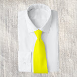 Neon Gult Solid Färg Slips<br><div class="desc">Neon Gult Solid Färg</div>