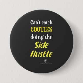 Neon Gult Text för Side Hustle Cooties Neon Knapp