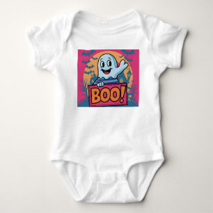 Neon Halloween Ghost, Neon Boo Halloween Ghost T Shirt