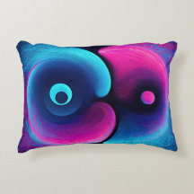 Neon Harmony: En modern tolkning av Yin Yang