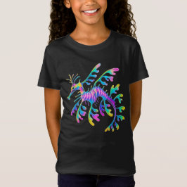 Neon Havsdrake – Surrealistisk Havskonst T Shirt