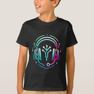 Neon headset t shirt