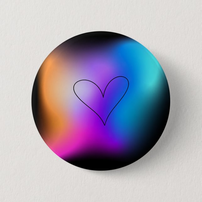 Neon Heart Knapp (Framsida)