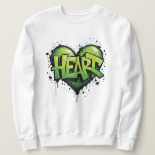 Neon Heartslag Lång Ärmad Tröja