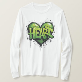 Neon Heartslag T Shirt