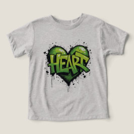 Neon Heartslag T Shirt