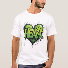 Neon Heartslag T Shirt