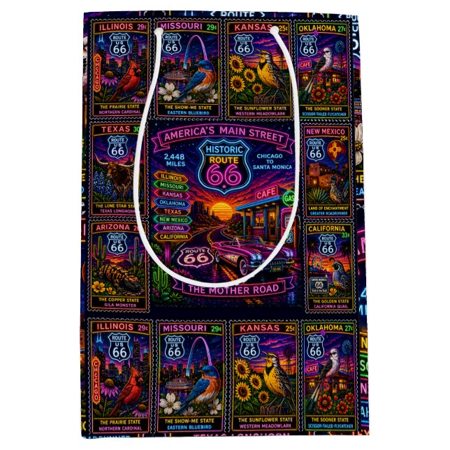 Neon Highway Centennial Collage Presentation (Framsidan)