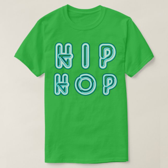 Neon Hip hop T Shirt (Design framsida)