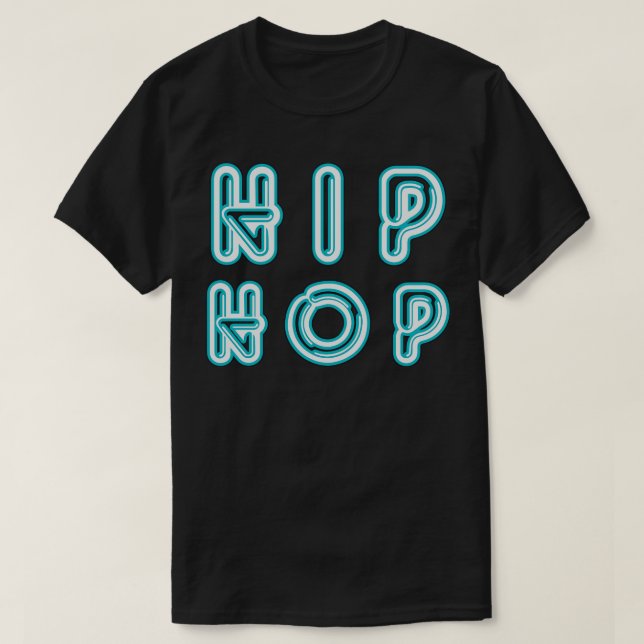 Neon Hip hop T Shirt (Design framsida)
