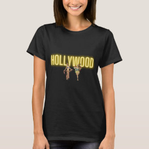 Neon Hollywood & Vintage Beauties T Shirt