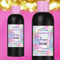Neon HoloGraph Soap Shampoo Watersecure Label
