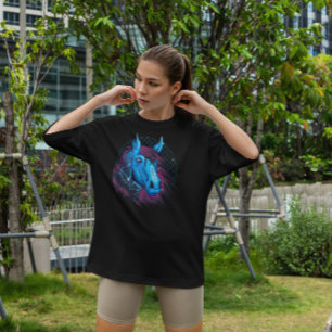 Neon Horse T Shirt