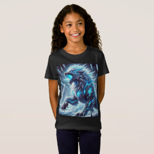 Neon Ice Dragon-Varg T-Shirt Design.