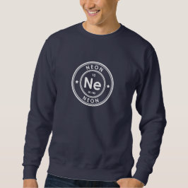 Neon Inslag Blue Sweatshirt