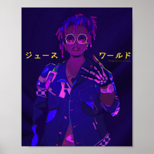 Neon Japanska Poster