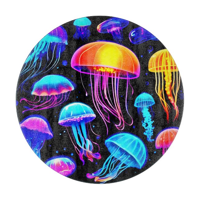 Neon Jellyfish (Framsidan)