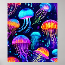 Neon Jellyfish Dreams