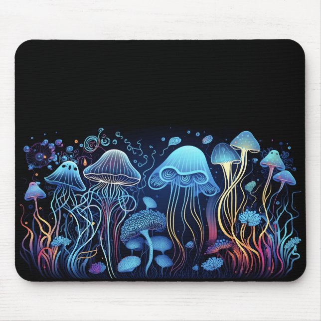 Neon Jellyfish Musmatta (Framsidan)
