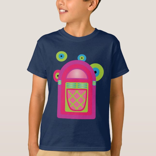 Neon Jukebox T-shirt (Framsida)