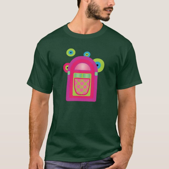 Neon Jukebox T-shirt (Framsida)