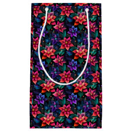 Neon jul Poinsettias