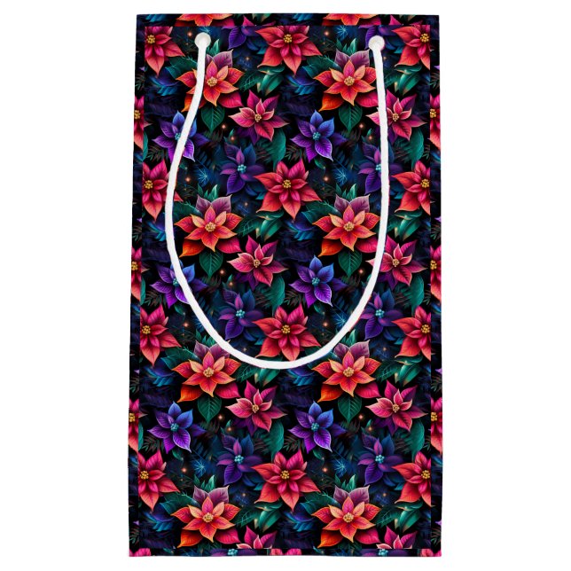 Neon jul Poinsettias (Framsidan)