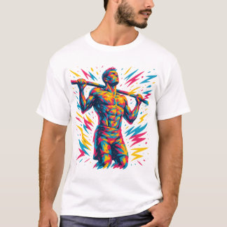 Neon Klimmzug T Shirt