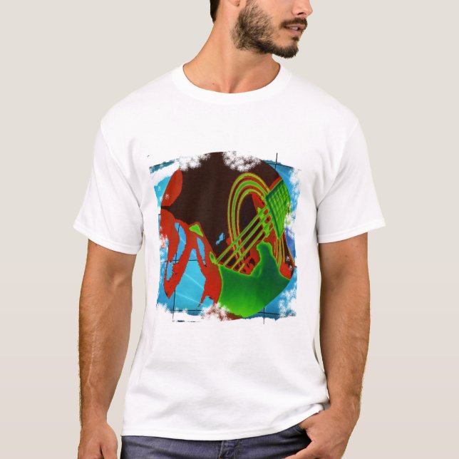 neon klinkar tee shirt (Framsida)
