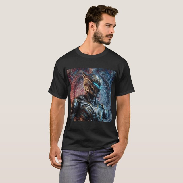 Neon Knight T Shirt (Hel framsida)