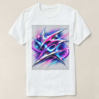 Neon Kosmisk Splitter T Shirt