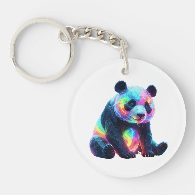Neon Kristall Panda (Framsidan)