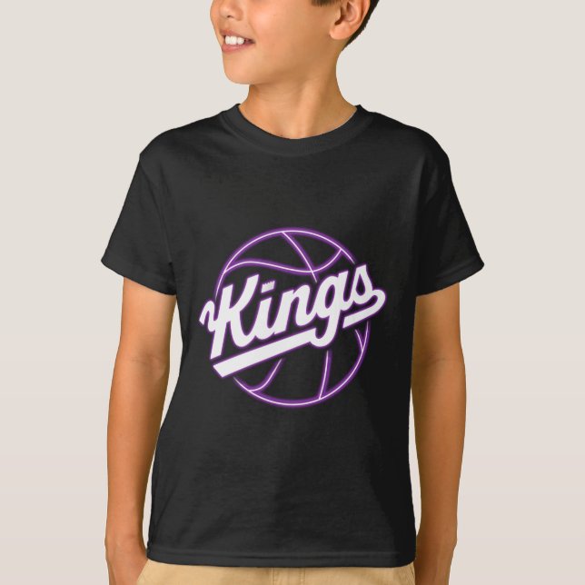 Neon Kung Basketball T Shirt (Framsida)