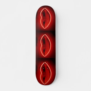 Neon Läppar Skateboard Bräda 20 Cm
