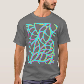 NEON LEAFY T SHIRT