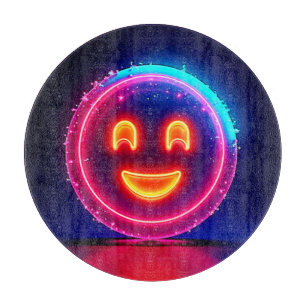 Neon Leende: Ljus Strålande Design