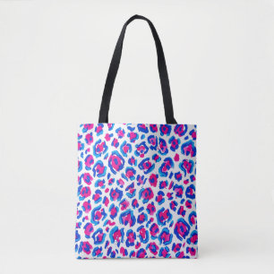 Neon Leopardsmönster Tygkasse
