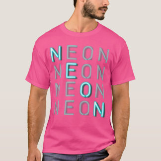 Neon Light Edm Stil - låt skygn i Pub Raver T Shirt