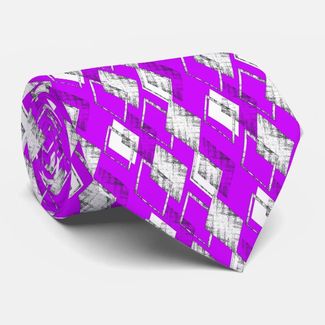 Neon lila geometric mönster. slips (Rullad)
