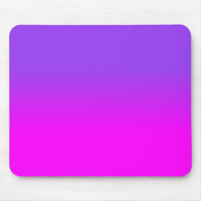 Neon Lila och Shock rosa Färg Tona Sc Musmatta (Framsidan)