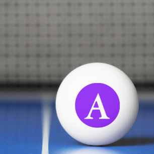 Neon Lila Solid Färg anpassar den Pingisboll