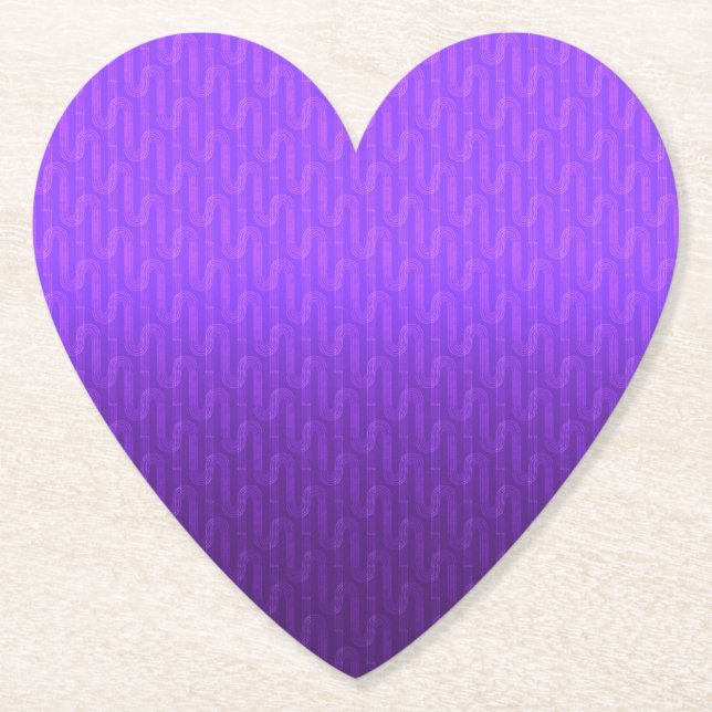 Neon lilac-övertoning. underlägg papper (Framsida)