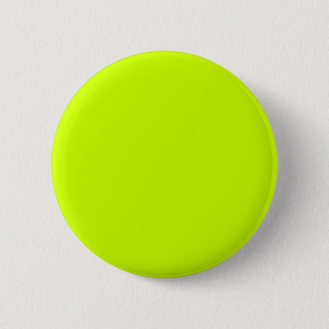 Neon Lime Gult Solid Färg | Klassisk | ELEGANT Knapp (Framsida)