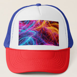 Neon Linjer Keps
