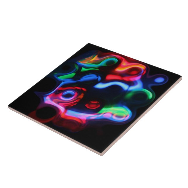 Neon Ljus Kakelplatta (Sidan)