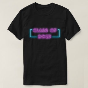 Neon Ljus, klass 2023 Studenten T Shirt