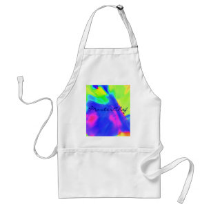 "Neon Ljus" MasterChef Apron - Anpassade Förkläde