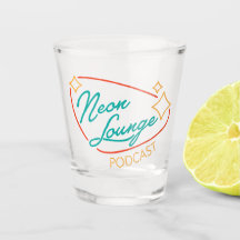 Neon Lounge Logos Shotglas